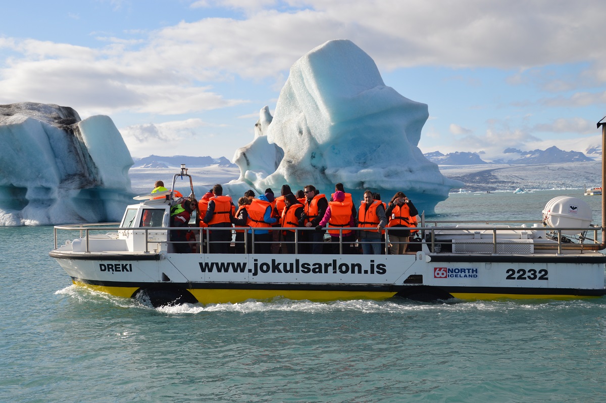 Boottocht op het ijsbergenmeer Jokulsarlon | IJsland Tours